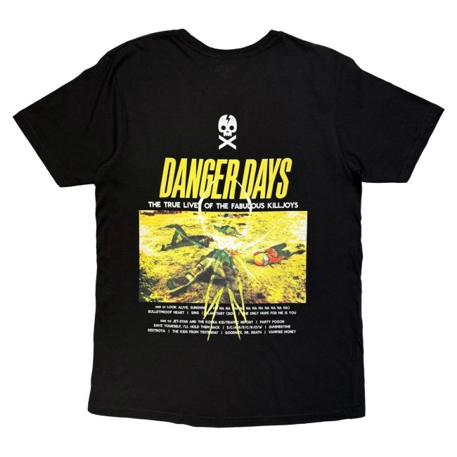 Official My Chemical Romance 'Danger Days Pocket' (Black) T-Shirt