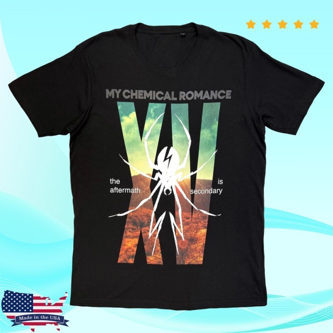 Official My Chemical Romance 'The Aftermath' (Black) T-Shirt