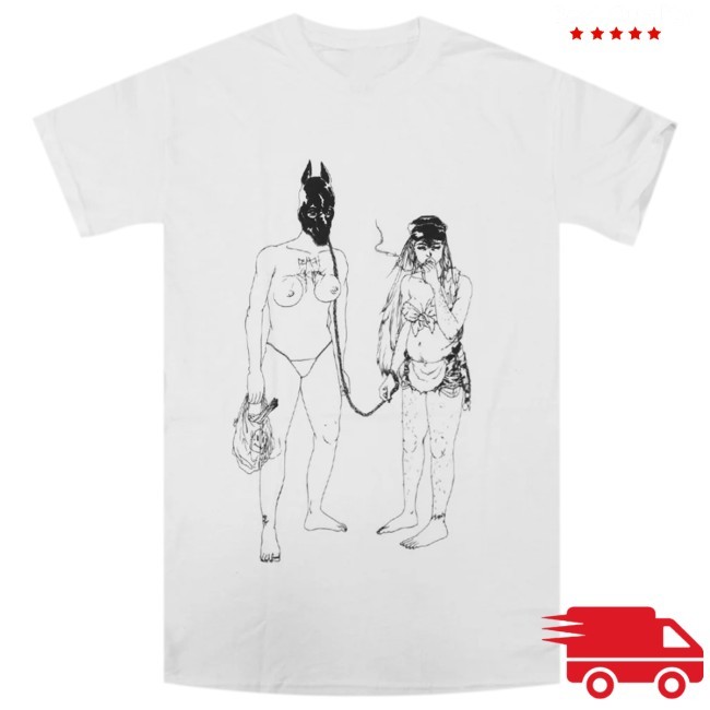 Official Death Grips Merch Money Store White T-Shirt
