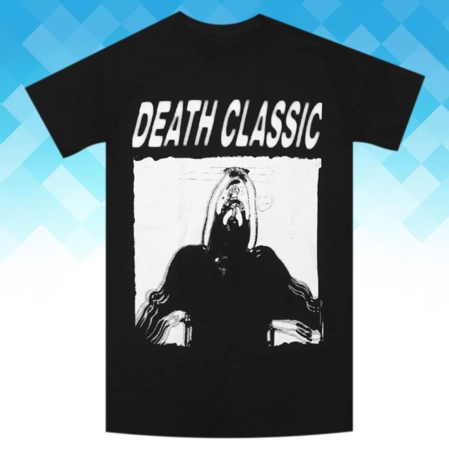 Official Death Grips Merch Death Classic Black T-Shirt